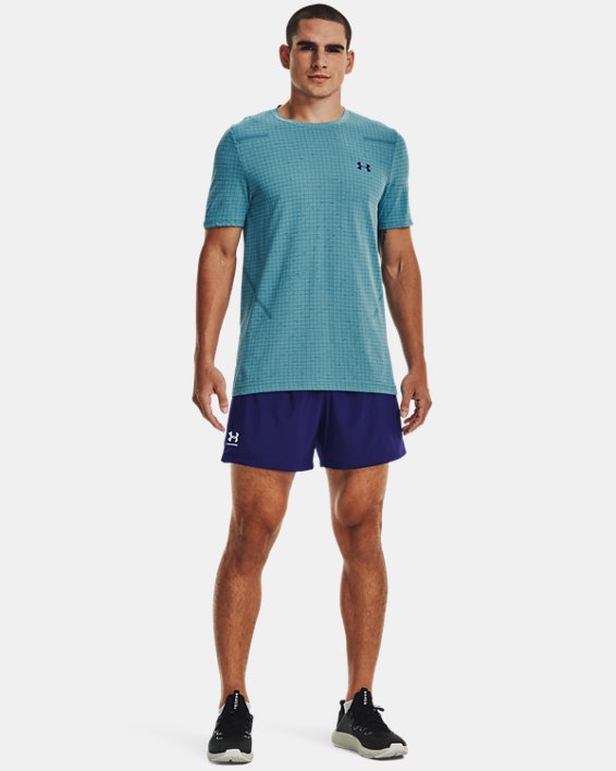 Men's UA Essential Volley Shorts, Blue, pdpMainDesktop image number 2